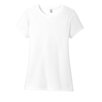 District Women's White Perfect Tri Tee