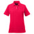 UltraClub Women's Red Platinum Honeycomb Pique Polo