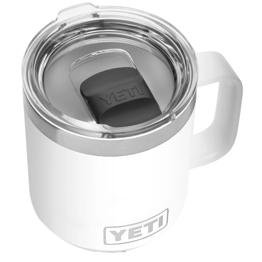 YETI White Rambler 10 oz Stackable Mug