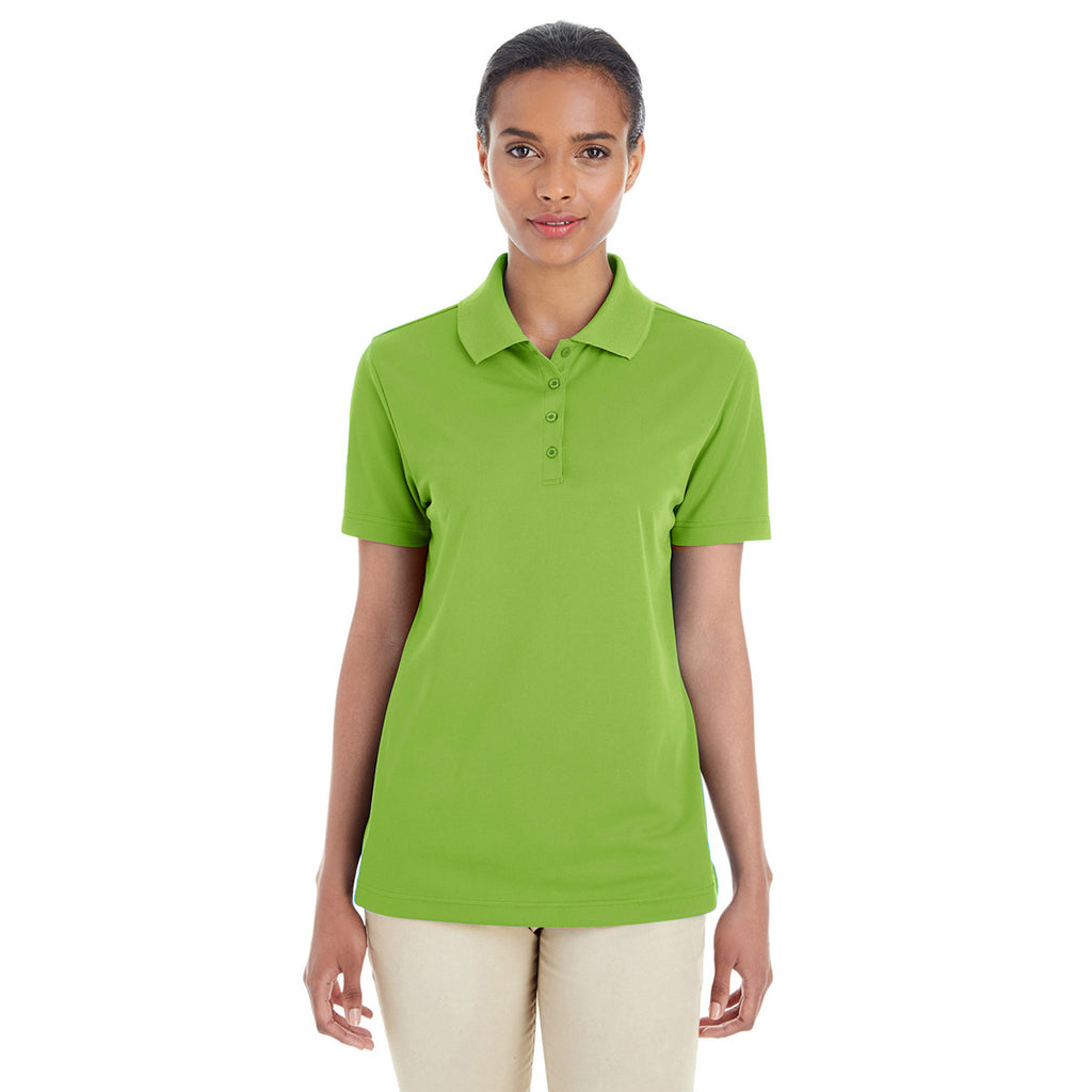 Core 365 Women's Acid Green Origin Performance Pique Polo