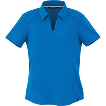 North End Women's Light Nautical Blue Performance Pique Polo