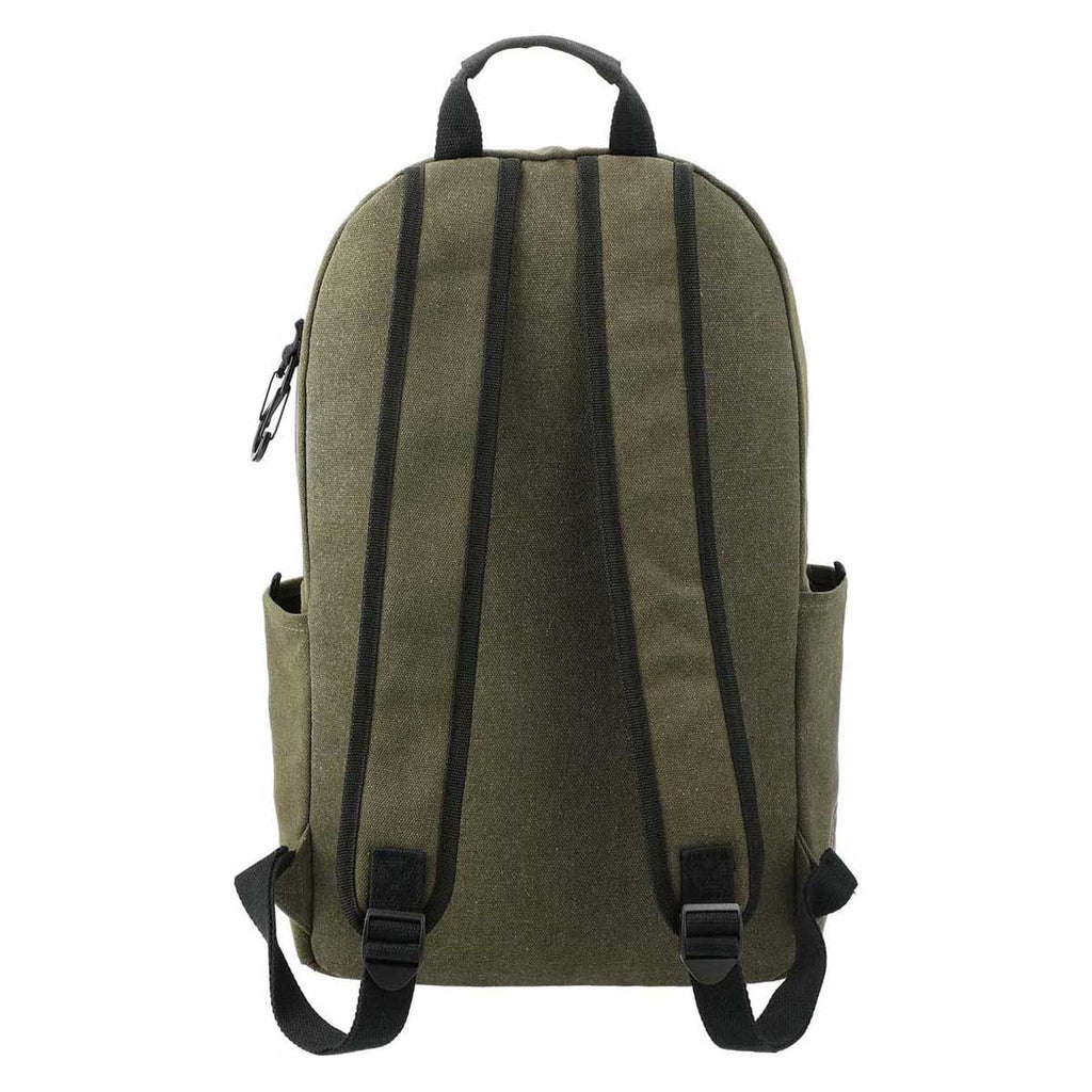 Field & Co. Olive Woodland 15" Computer Backpack