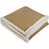 Field & Co. Tan Sherpa Blanket