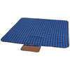 Field & Co. Blue/Black Buffalo Plaid Picnic Blanket