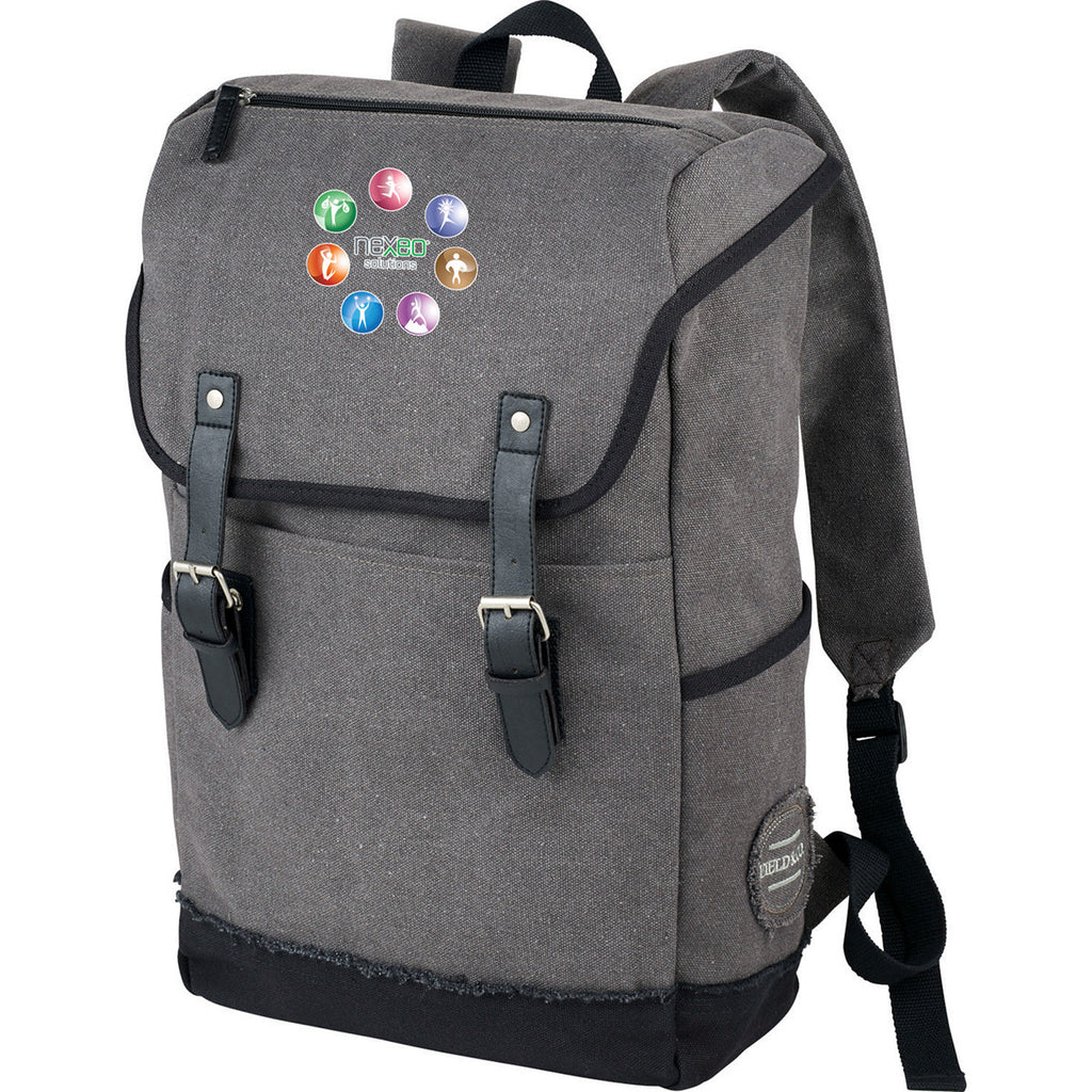 Field & Co. Grey Hudson 15" Computer Backpack