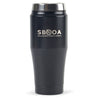 Thermos Matte Black Heritage Stainless Steel Travel Tumbler - 16 Oz.