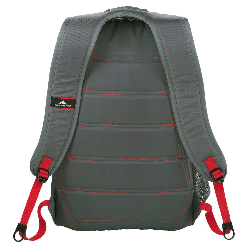 High Sierra Grey Fallout 17" Computer Backpack