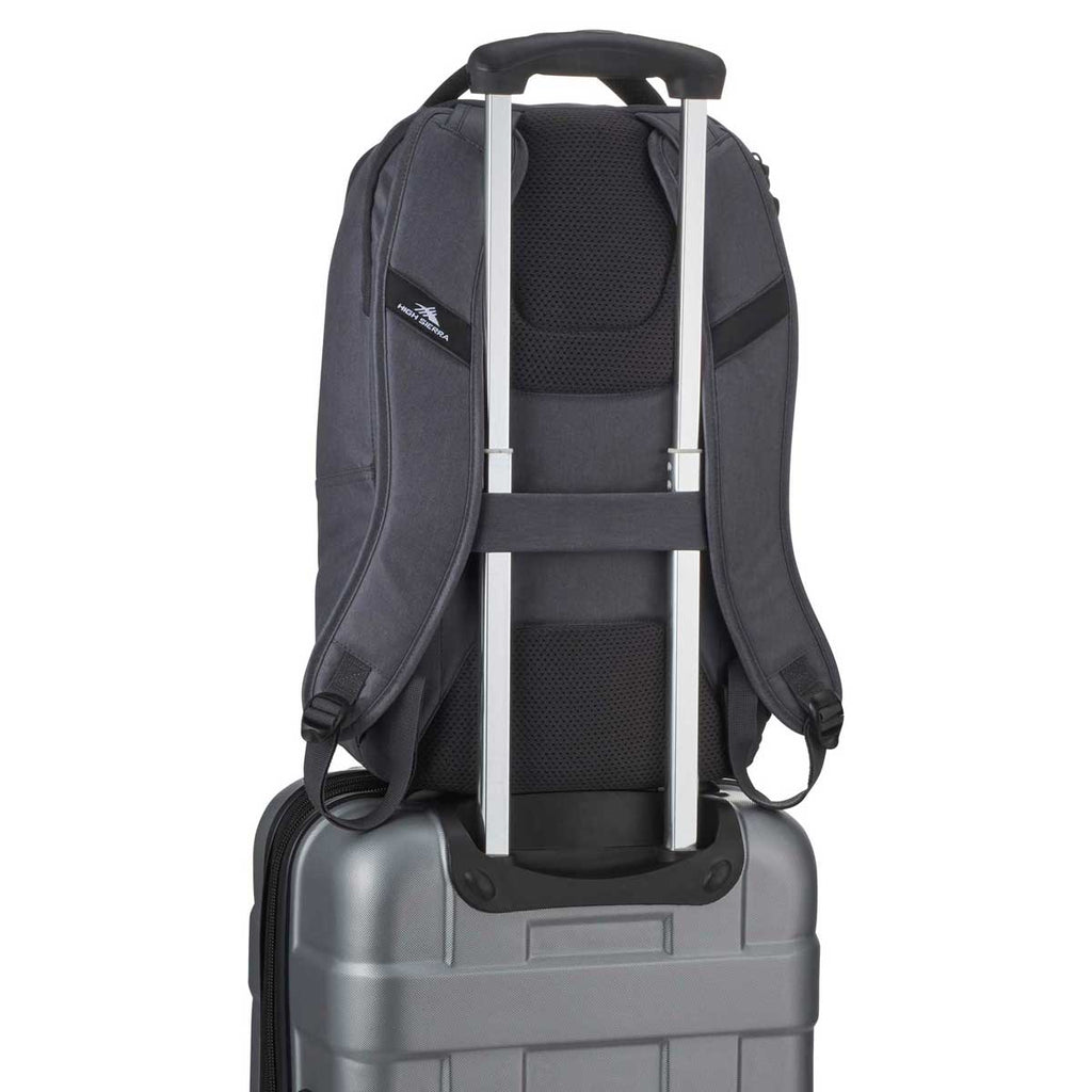 High Sierra Grey Slim 15" Computer Backpack