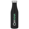 H2Go Matte Black 16.9 oz Carina Stainless Steel Bottle