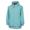 Charles River Youth Aqua/Reflective New Englander Rain Jacket