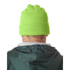 UltraClub Unisex Lime Green Knit Beanie with Cuff