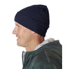 UltraClub Unisex Navy Knit Beanie with Cuff