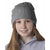 UltraClub Women's Heather Grey Knit Beanie