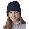 UltraClub Women's Navy Knit Beanie