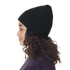 UltraClub Women's Black Waffle Beanie