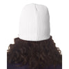 UltraClub Women's White Waffle Beanie