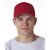 UltraClub Men's Red Flexfit Pique Mesh Cool & Dry Cap