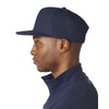 UltraClub Men's Navy Flat Bill Cap