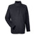 UltraClub Men's Black Cool & Dry Quarter-Zip Microfleece