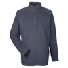 UltraClub Men's Flint Cool & Dry Quarter-Zip Microfleece