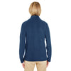 UltraClub Women's Navy Cool & Dry Full-Zip Microfleece