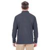 UltraClub Men's Flint Cool & Dry Full-Zip Microfleece