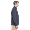 UltraClub Men's Flint Cool & Dry Full-Zip Microfleece