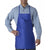 UltraClub Men's Royal Large Two-Pocket Apron