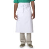 UltraClub Men's White Cafe Bistro Apron