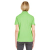 UltraClub Women's Light Green Cool & Dry Mesh Pique Polo