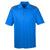 UltraClub Men's Royal/Charcoal Cool & Dry Two-Tone Mesh Pique Polo