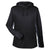 UltraClub Men's Black/Charcoal Cool & Dry Sport Hooded Pullover