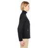 UltraClub Women's Black Soft Shell Jacket