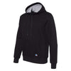 Russell Athletic Men's Black Cotton Rich Fleece Hooded Sweatshirt