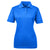 UltraClub Women's Royal Cool & Dry Elite Mini-Check Jacquard Polo