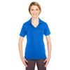 UltraClub Women's Royal Platinum Performance Jacquard Polo with TempControl Technology