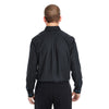 UltraClub Men's Black Performance Poplin