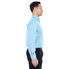 UltraClub Men's Light Blue Easy-Care Broadcloth