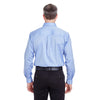 UltraClub Men's Blue Non-Iron Pinpoint