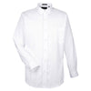 UltraClub Men's White Non-Iron Pinpoint