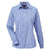 UltraClub Women's Marine Blue Medium-Check Woven