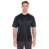 UltraClub Men's Black Cool & Dry Sport T-Shirt