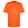 UltraClub Men's Orange Cool & Dry Sport T-Shirt