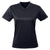 UltraClub Women's Black Cool & Dry Sport V-Neck T-Shirt