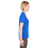 UltraClub Women's Royal Cool & Dry Sport V-Neck T-Shirt