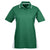 UltraClub Women's Forest Green/White Cool & Dry Sport Two-Tone Polo