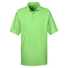 UltraClub Men's Apple Cool & Dry Elite Tonal Stripe Performance Polo