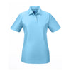 UltraClub Women's Columbia Blue Cool & Dry Elite Performance Polo