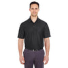 UltraClub Men's Black Tall Cool & Dry Elite Performance Polo