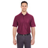 UltraClub Men's Maroon Tall Cool & Dry Elite Performance Polo